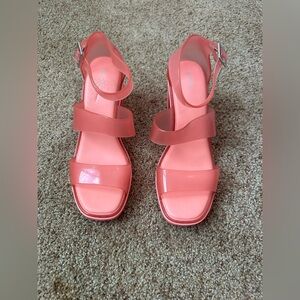 Melissa Model Pink Sandals Size 9